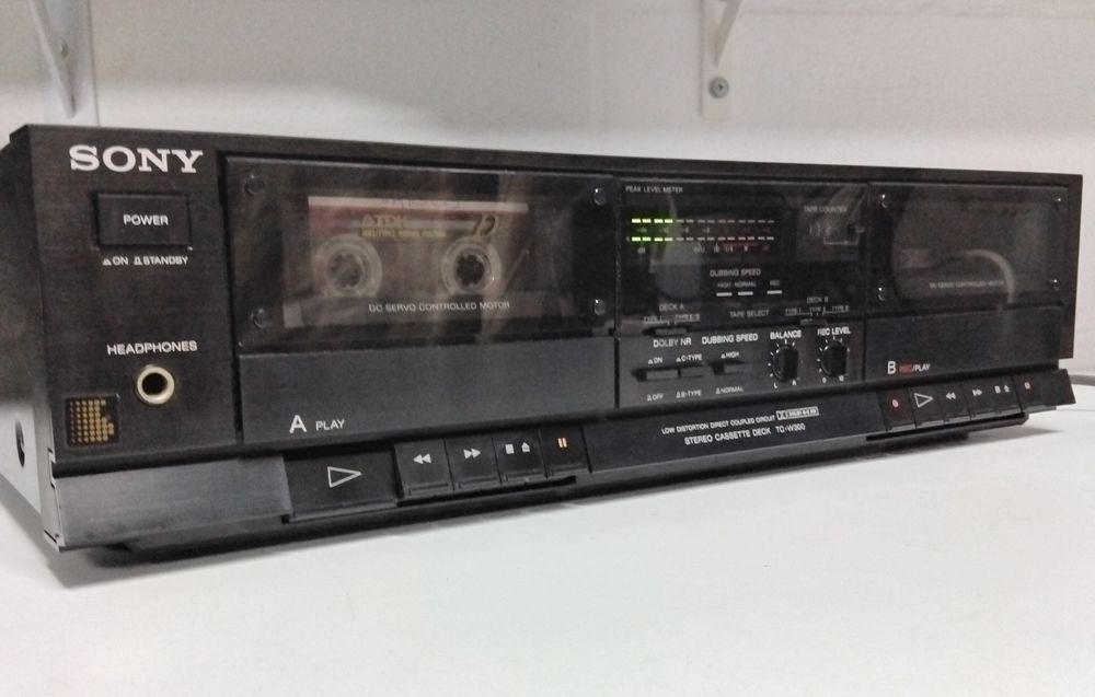 SONY deck cassettes TC-W300