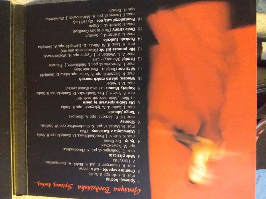 CD Grażyna Brodzińska Spiewaj, kochaj.. Polskie Radio 2002