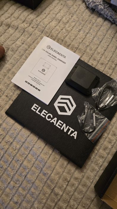 Panel solarny 2panele wejście USB C i USB A