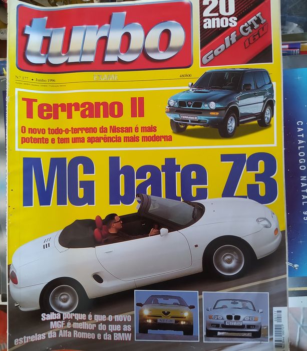 Revistas em bom estado anos 90