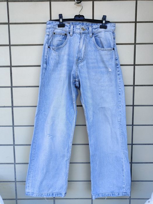 Calças de Ganga Zara Homem