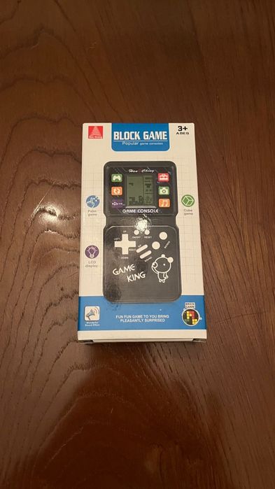 Consola portátil Block game