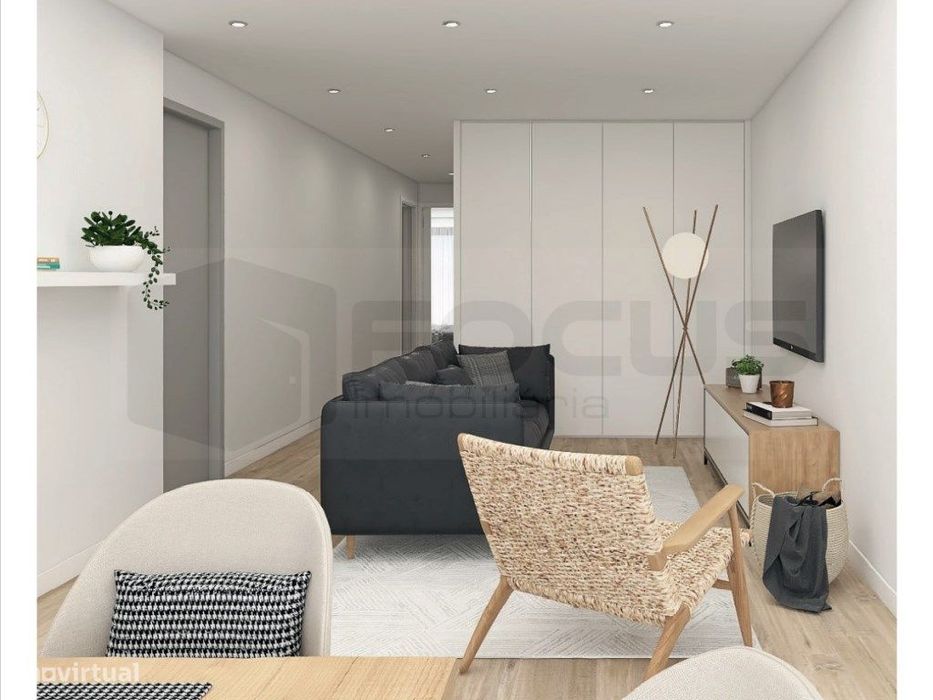 Novo apartamento T2 Duplex, Condominio fechado, zona histórica de A...