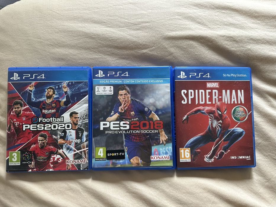 Vendo jogos da ps4