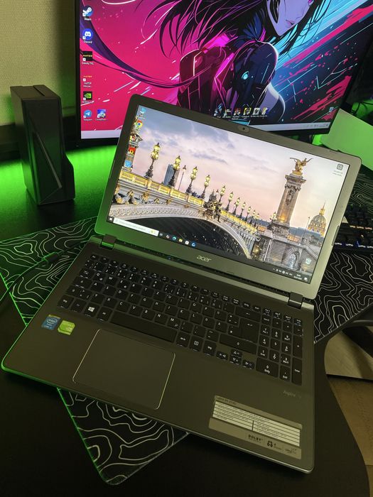 Топ-ноутбук Acer Aspire / FHD IPS / i5 / GT 750M (4GB) / SSD