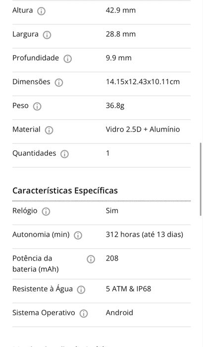 Galaxy Fit 3 em caixa a estrear
