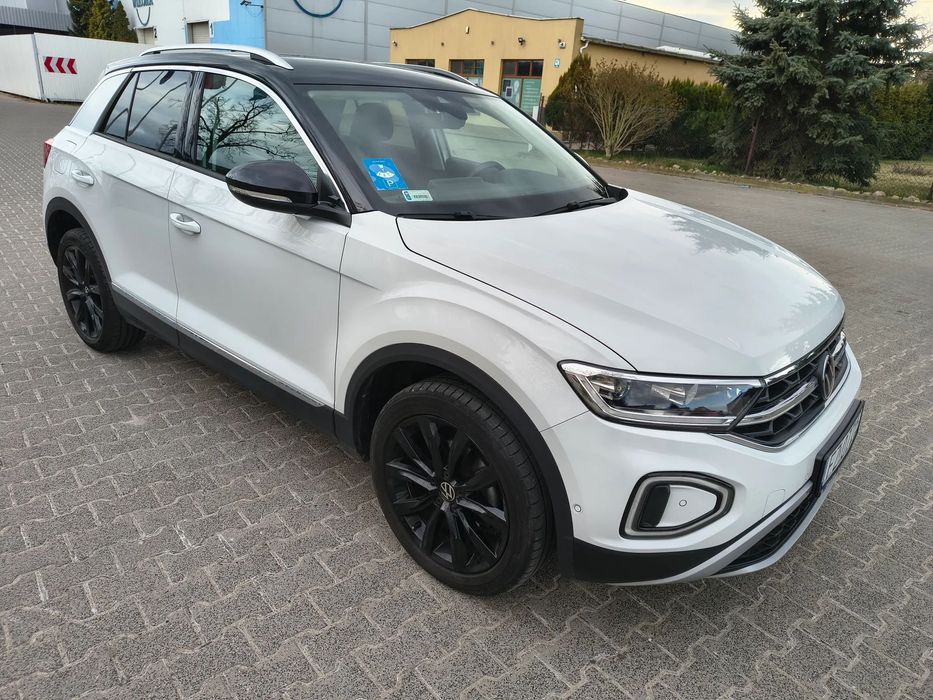 Volkswagen T-Roc T-Roc, 1,5 150KM, wersja style+ specjal edition black, polski salon