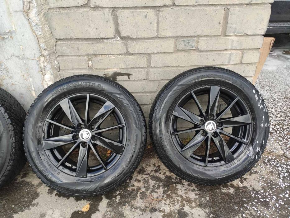 5x100 r15 skoda rapid 195/65-15 nokian