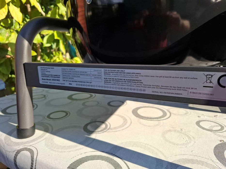 Gril Elektryczny CHAR BROIL DO 320 °C Super Jakość Idealny Na Camping Taras Balkon