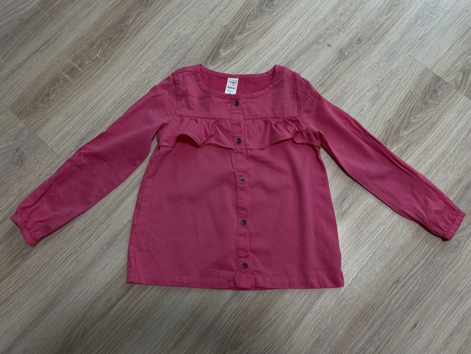 Блузка блуза біла шкільна школьная Zara OVS Carters