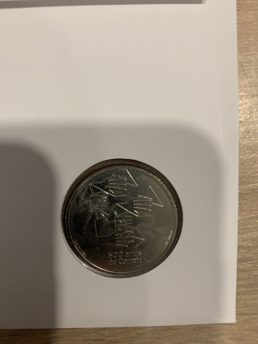 Moeda comemorativa 500 anos CTT