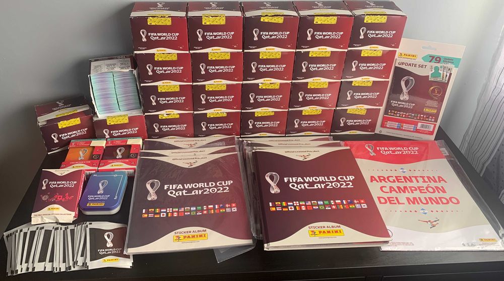 Mundial 2022 (Qatar - Panini) 326 Cromos dif. - Caderneta - Extras