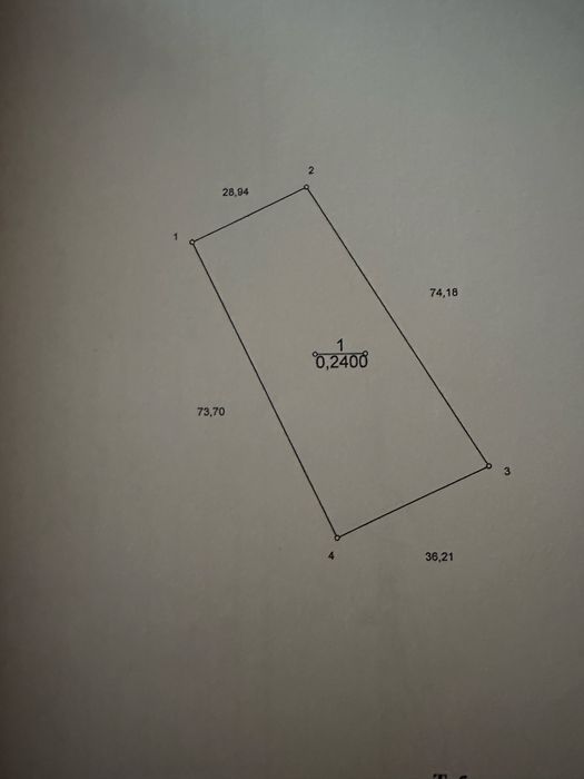 Продам земельну ділянку біля озера