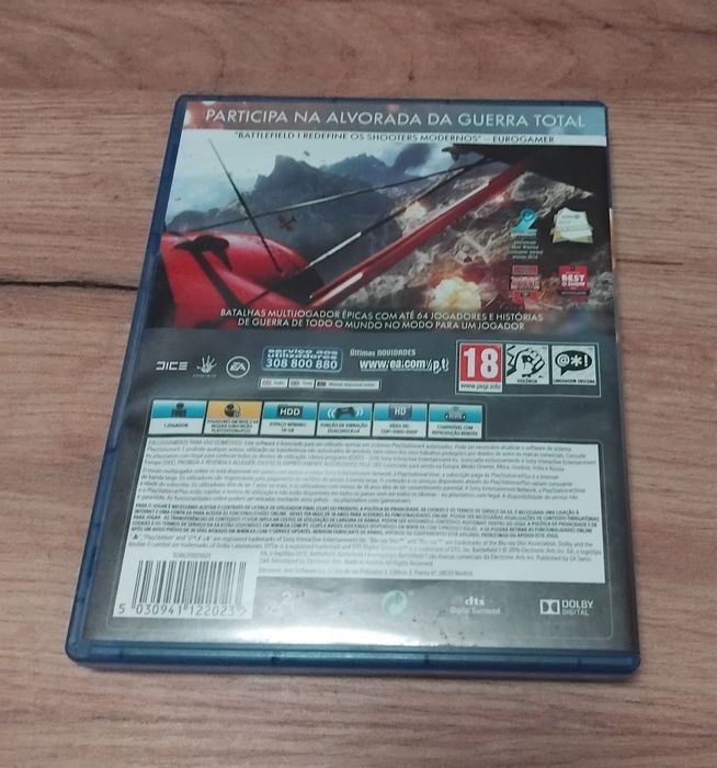 Battlefield 1  Ps4 - Praticamente novo