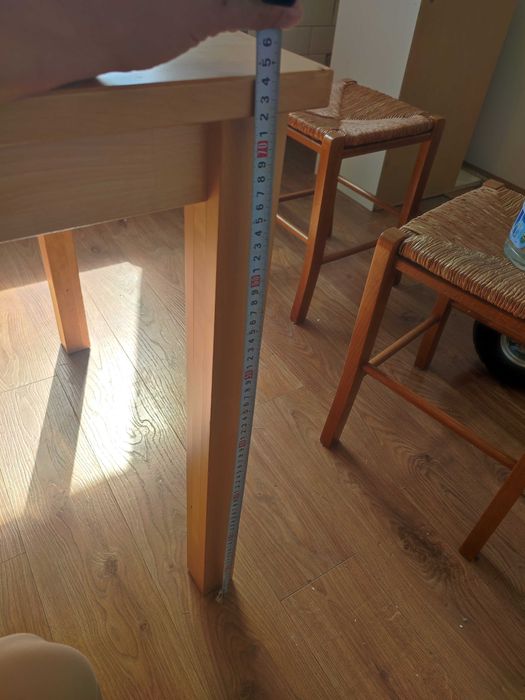 Stół drewniany kwadratowy Ikea