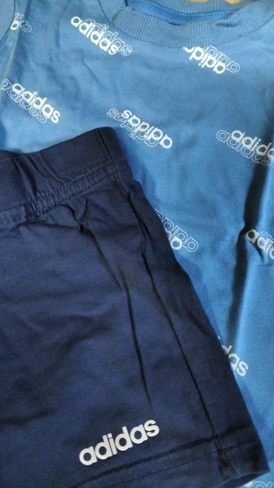 Conjunto calção e t-shirt Adidas