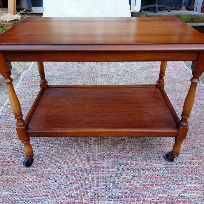 Barek Drewniany na Kółkach, Meble Drewniane, Stylowe Meble Drewniane