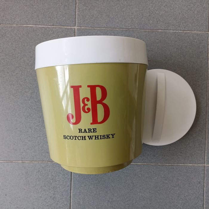 Balde de gelo publicitário J&B Rare Scotch Whisky 2 litros