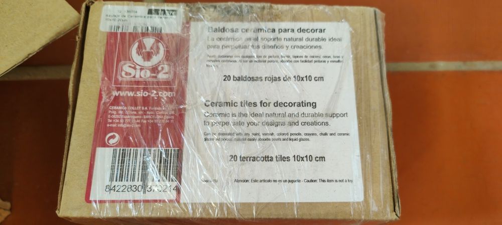 azulejos para pintura ceramica