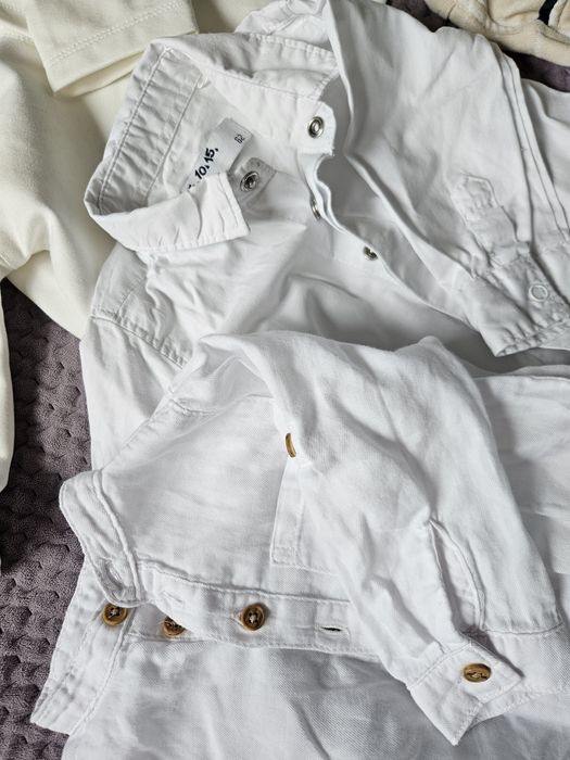 Zestaw na chrzest dla chłopca, komplet, garnitur, koszula