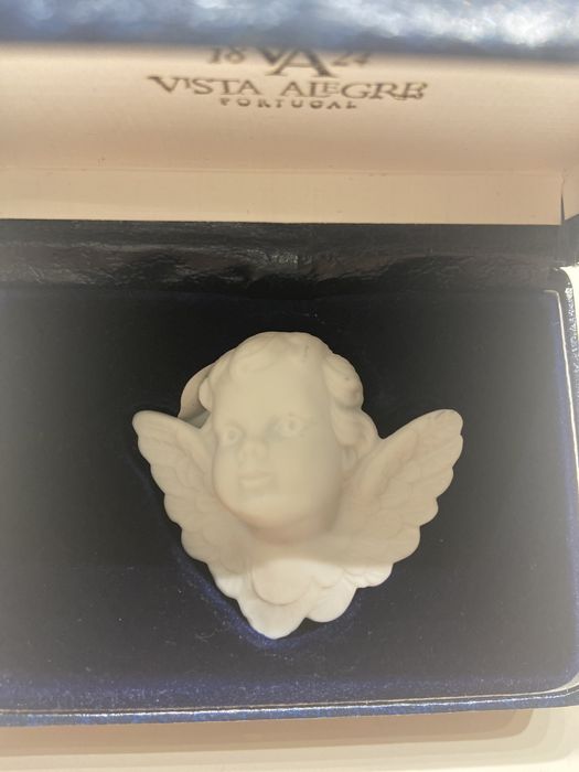 Figura Anjo da Guarda Biscuit Vista Alegre