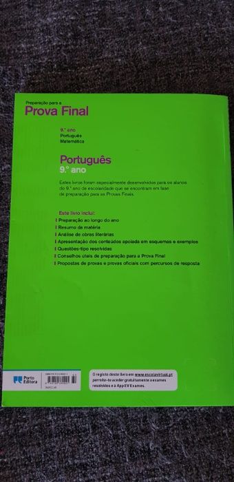 Preparação para Prova Final de Português e de Matemática 9º ano