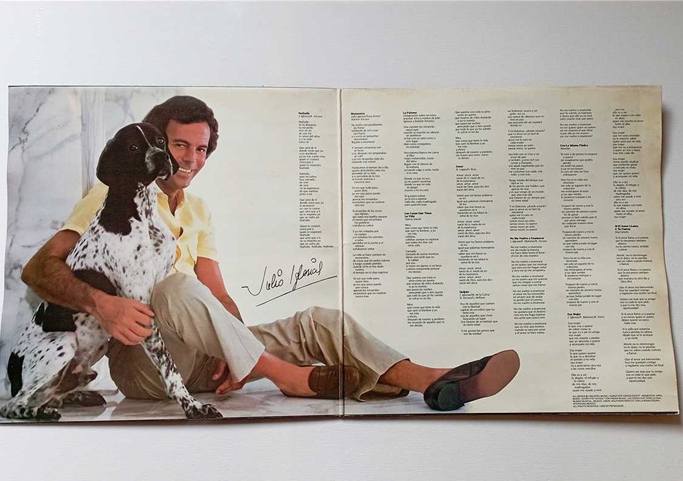 Julio Iglesias Momentos LP Vinil