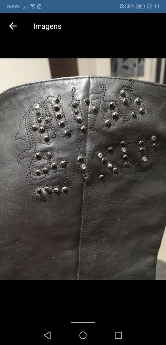 Botas em pele Miss Sixty 39