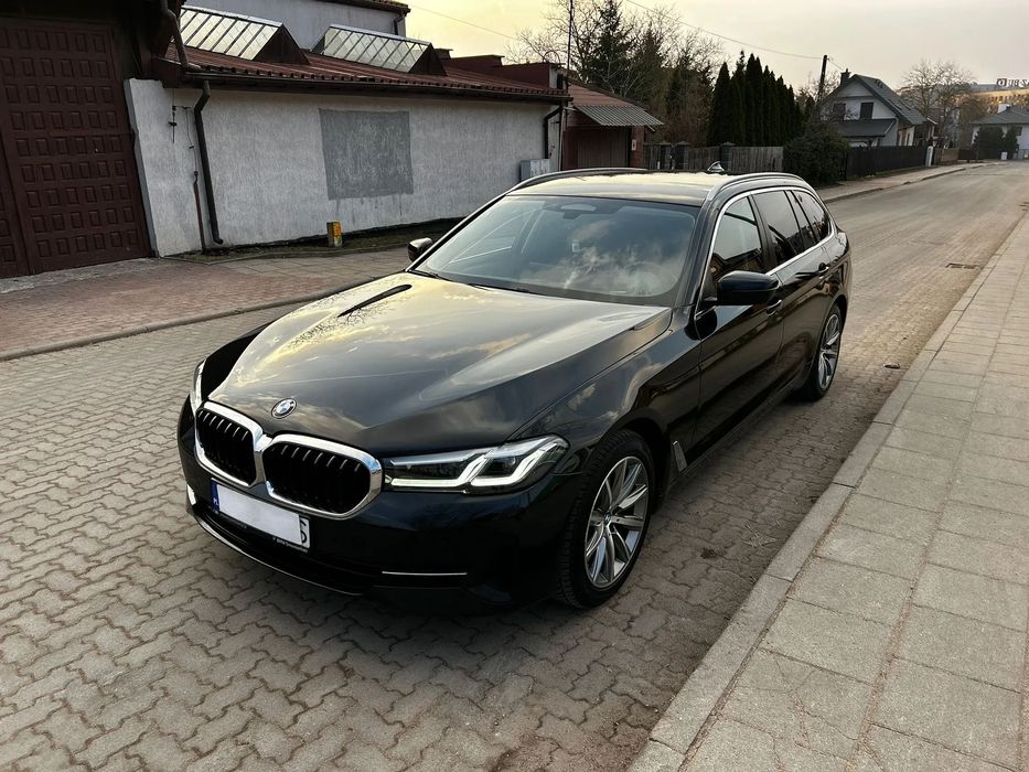 BMW Seria 5 2.0D 190KM LIFT Bezwypadkowy Serwis ASO 2020R Bogata Opcja