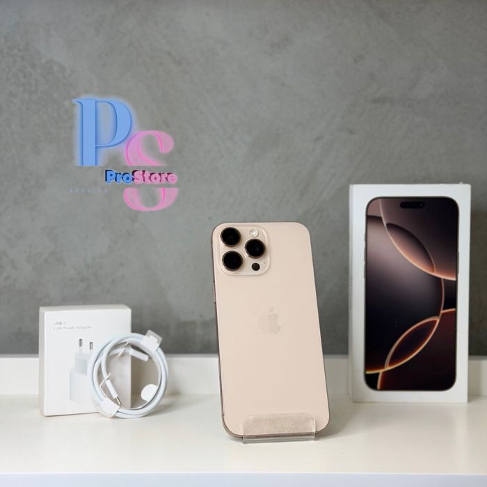 Apple iPhone 16 Pro Max 256GB Desert Titanium | 95% | Sklep FV/GW