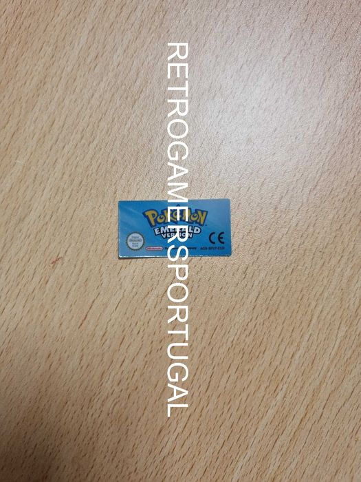 Label de reposição Pokemon Emerald