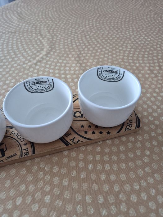 Conjunto para aperitivo com tábua