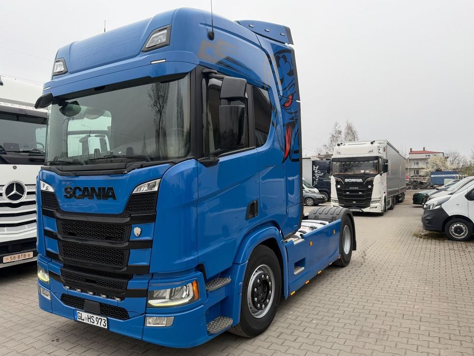 Scania R450 Hydraulika skóra led  Scania R450 NG Hydrulika standard