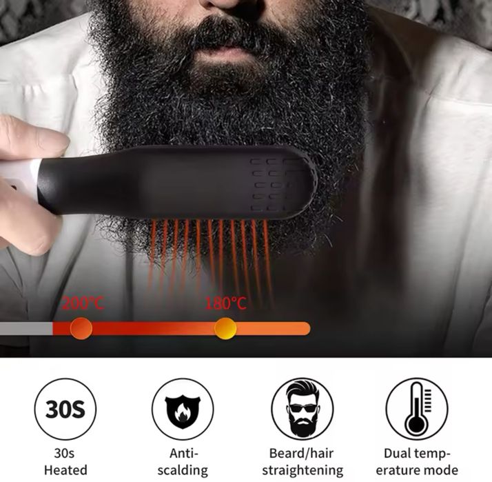 Prancha p/ esticar BARBA