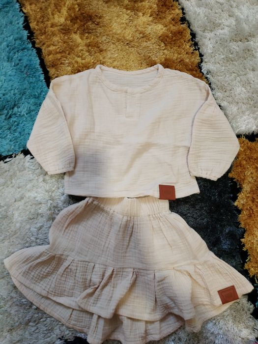 Muślinowa spódnica Strojmisie r.74/80