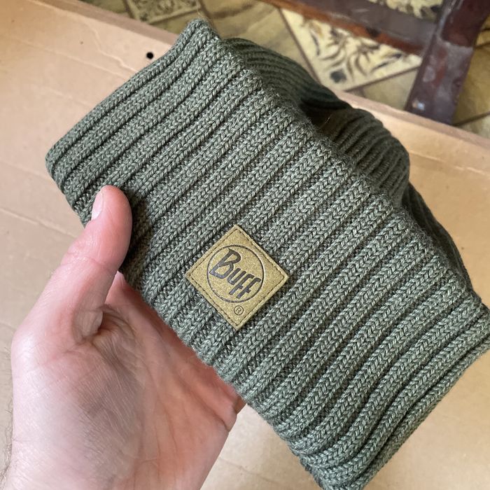 Шапка BUFF Merino Wool Knitted Hat ERVIN forest