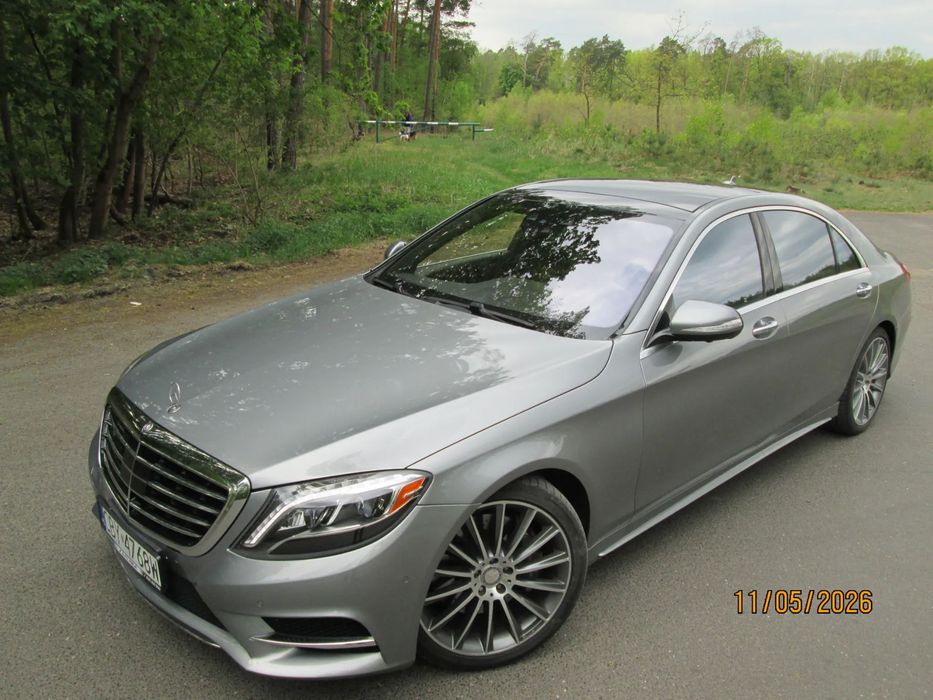 Mercedes-Benz Klasa S pakiet amg, 110 tys km, 460 km v8, vat 23%, stan idealny