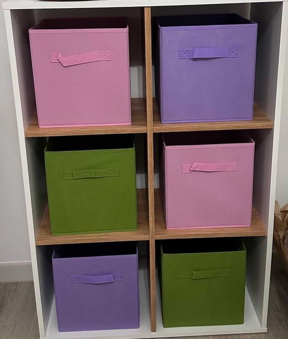 Do pokoju dziecięcego pudełka 6 sztuk do przechowywania zabawek ubrań