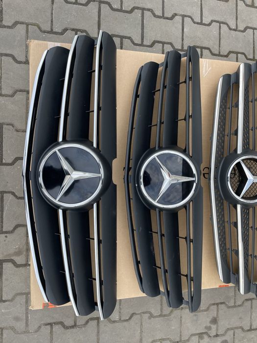 Решітка радіатора решетка бампер віто Mercedes Vito W447 Metris Evito