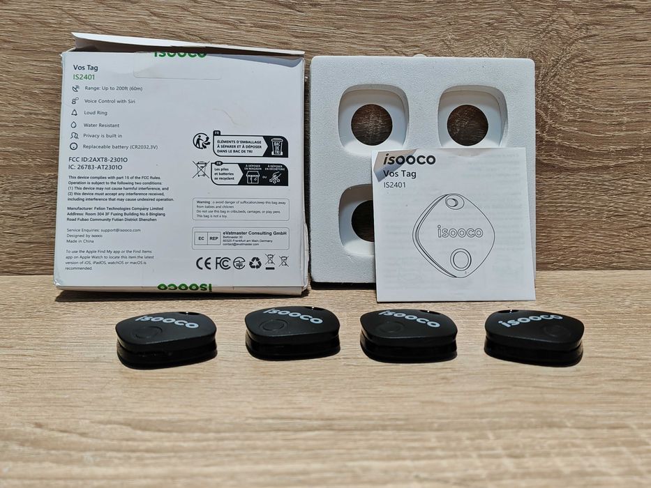 Lokalizator GPS Air Tracker Apple Find My 4szt