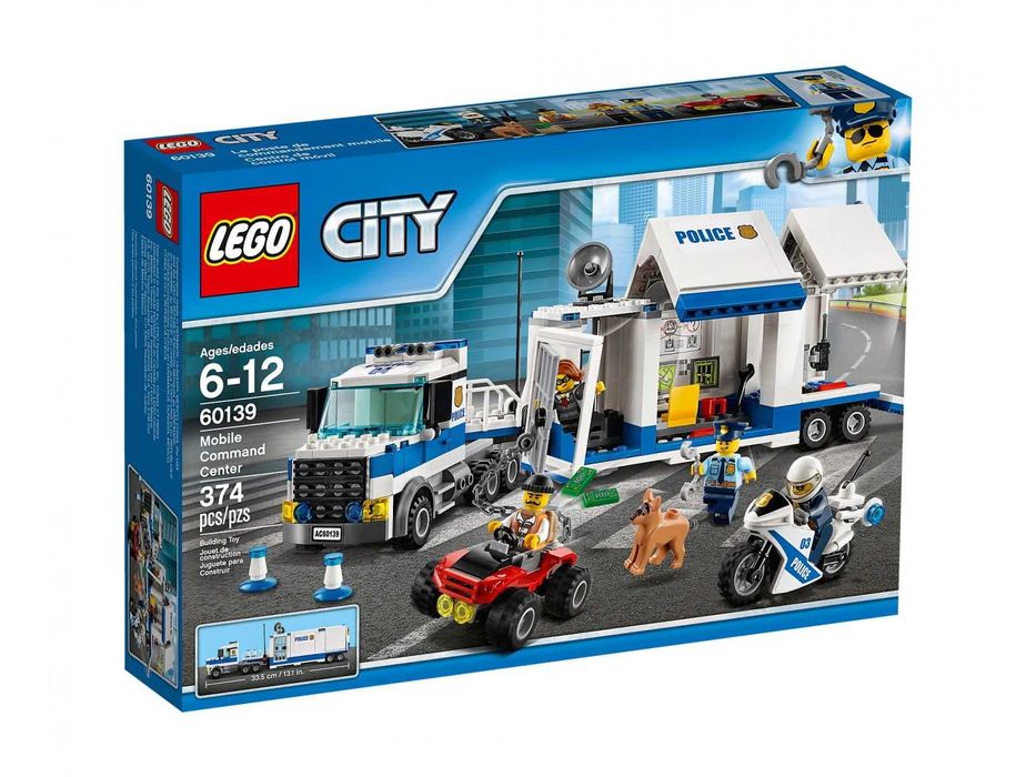 LEGO City 60139 - Mobilne centrum dowodzenia