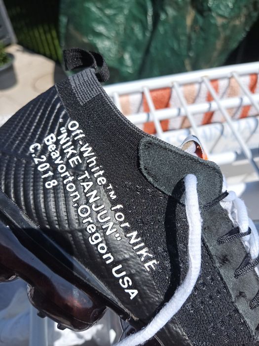 Legit Check Off White Vapormax Black Part Original Authentic Nike