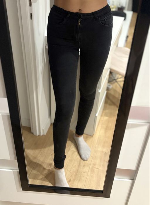 Skinny jeans czarne