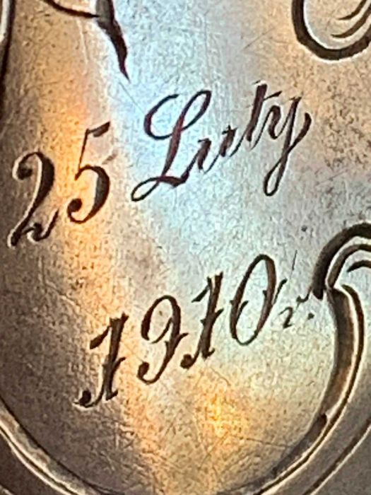 Dawna Portmonetka Pugilares Harmonijkowy Srebro 84