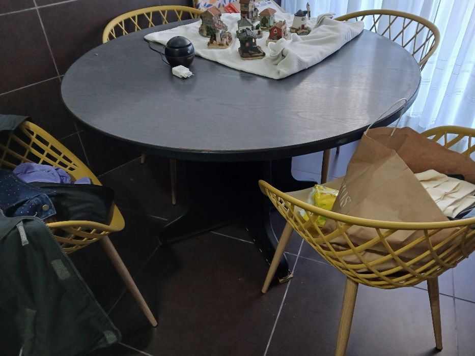 Messa redonda de 1,20m