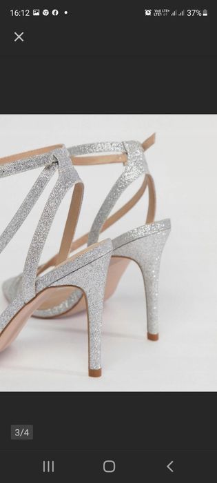 Szpilki brokatowe 41 . Nowe. Polecam.