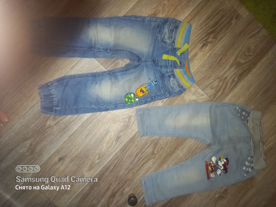 Джинсы микки рост 86 98