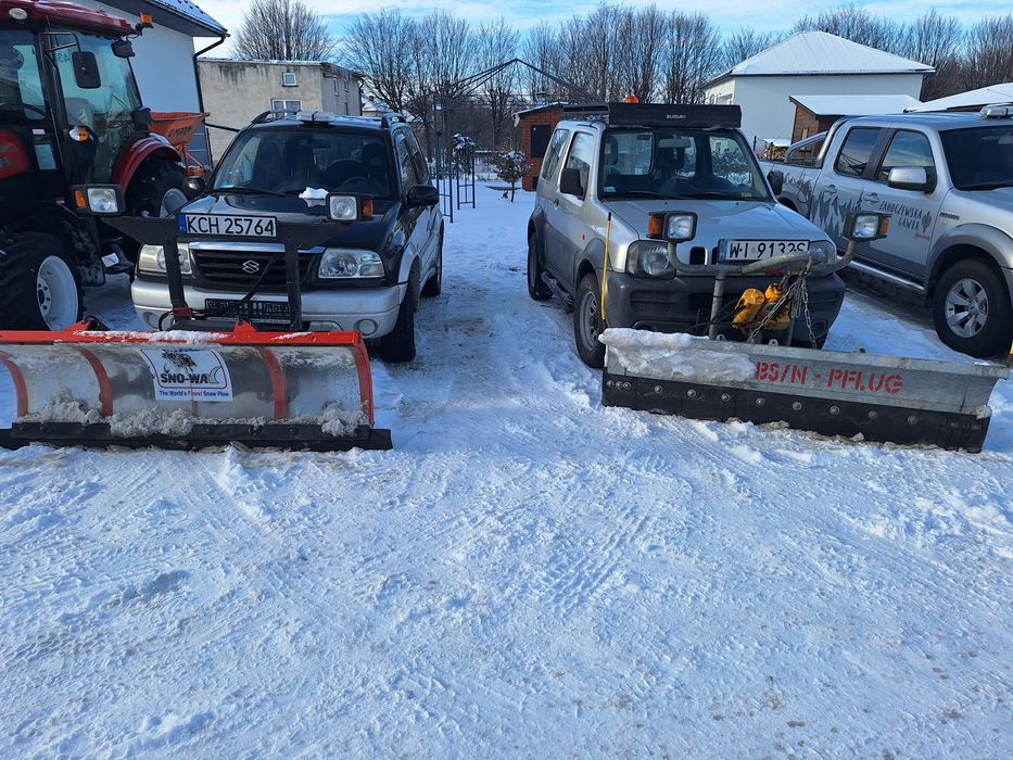 Suzuki*vitara*SPECJALNY*pług*z pługiem*pfau*boss*jimny*witara*solarka