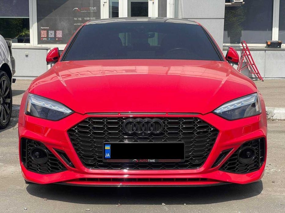 Передній бампер RS5 стиль Audi A5 B9 рестайлінг тюнінг