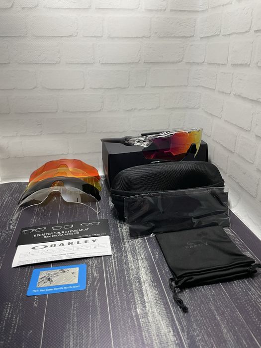 Очки Oakley/ Radar ev path із 4 змінними лінзами